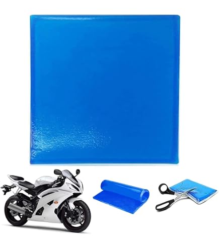 Coussin Gel Moto Absorbant Chocs - 25x25cm, Pour Siège Confort