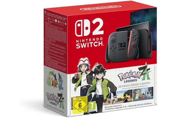 Nintendo Pack Console Switch 2 + le jeu Légendes Pokémon : Z-A Switch 2 Edition
