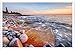 Produktbild Metall Poster Blechschilderplatte Blechschild Plakat Beach Seaside Tin Sign Rocky Shore 18085 Retro Weinlese Kunstdrucke by hamgaacaan (20x30cm)
