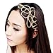 Women's Metallic Elastic Stretch Hair Band Headband