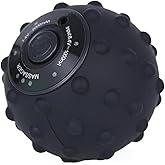 Onsinic Bola De Rodillo Eléctrico 12w 4 Velocidad De Alta Velocidad De Vibración Bola Sensorial Músculo Vibración Masajeador 