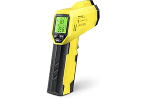 TROTEC Termometr na podczerwień BP25 – termometr laserowy, wykrywanie punktu rosy – zakres pomiarowy od -50°C do +260°C, pirometr