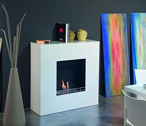 Tecno Air System Milano Indoor Wall-Mountable Fireplace Bio-Ethanol White – Fireplace (1120 mm, 400 mm, 1120 mm, 52 kg)