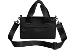 HICARRY Mini Gym Bag, Nylon Mini Duffle Bag, Small Waterproof Crossbody Shoulder Bags Lightweight Zipper Gym Tote Bag with Adjustable Strap