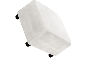 POIUYT Ottoman Schonbezug Hockerbezug Bezug für Fußhocker, Quadratisch Stretch Ottomane Abdeckung, Sitzhocker Elastisch Husse, Jacquard Überzug Möbel Protector für Sofa Fußbank (Color : B, Size : 1pc)