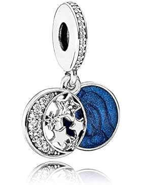 Charm-Anhänger Vintage Nachthimmel