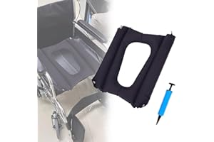 EDWERD Coussins gonflables pour Fauteuil Roulant, Coussin de siège d'allaitement Anti-hémorroïdes pour soulager la Pression, 1 pièce