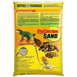 Reptile Wissenschaften Terrarium Sand, 10-pound, gelb