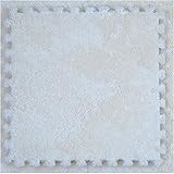 L&LQEsteras de enclavamiento 10 piezas dormitorio rompecabezas completo espuma de espuma más gruesa alfombra del este manta de la sala de los niños casa sala de estar , 60*60