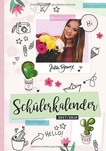 Preisvergleich Produktbild Schülerkalender 2017 / 2018 von JuliaBeautx