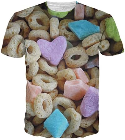 Rageon Men's Lucky Charms T-Shirt XL Multi