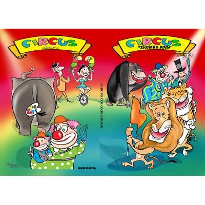 Micro Coloring Book (Circus) by Uday, Magic Trick, No Skill Required
