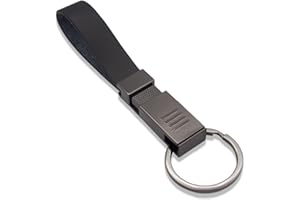 WallMall LATERA - Portachiavi Pelle Uomo Donna Unisex con Gancio Retrattile per Chiavi Auto e Telecomando Cancello Confezione Idea Regalo