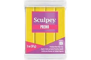 POLYFORM Sculpey Argilla Professionale Leggera, Giallo, Cadmium Yellow Hue