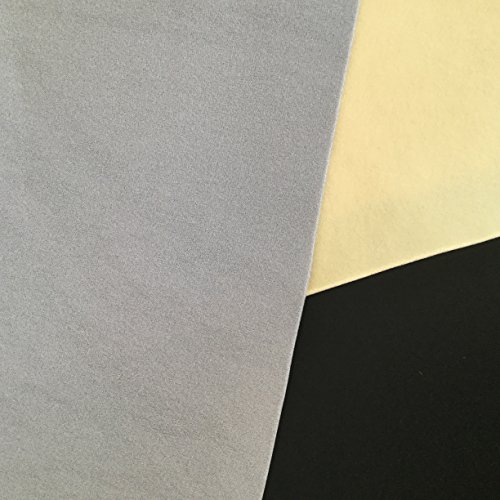 Tissu Revêtement velours ciel de toit automobile Gris clair T129 01