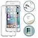 Produktbild iPhone 6S Hülle, Caler ® iPhone 6S Hülle+ Apple Displayschutzfolie + Schlüsselanhänger USB Ladekabel + Staubschutz Stöpsel [Ultra Hybrid] Luftpolster-Technologie [Crystal Clear] Einteilige klar Transparent Handyhülle Durchsichtige PC Rückschale mit Silikon TPU Slim Bumper Schutzhülle für Apple iPhone 6/6S Case Cover Handy-Schutz-Kit (Handy-Schutz-Kit)