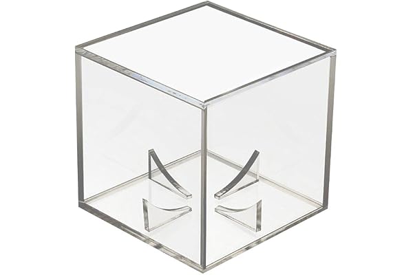 Akryl Baseball Box, Tennis Ball Display Case Transparent Box för Souvenirförvaring