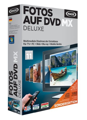 Preisvergleich Produktbild MAGIX Fotos auf DVD 11 MX Deluxe Sonderedition