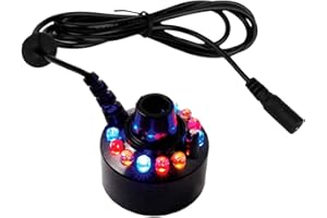 YUPVM Brumisateur, Brumisateur de Fontaine D'IntéRieur, Petit Humidificateur d'air D'Atomiseur de Machine de Brouillard D'éTang pour Halloween, NoëL