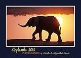 Elephants 2018: Photo Calendar, A3 Wandkalender, Elefanten Kalender, Namibia Kalender by 
