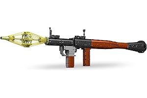 Sosuy RPG Lanciarazzi Set da Costruzione, Giocattoli Armi per Ragazzi Adolescenti Adulti, Regali per Uomini Bambini di 8+ Anni​, Collezione di Mattoncini per Appassionati dell'Esercito 1706 Pezzi