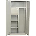 SULSHA furniture 2 Door Steel Cabinet With Locker Grey Color
