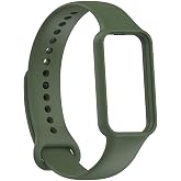 Xiaomi Redmi Smart Band 2 İle Uyumlu Yumuşak Spor Silikon Kordon Haki