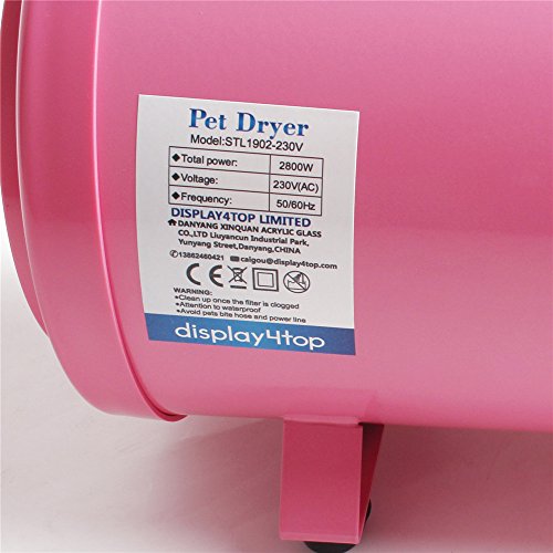 Display4top-Schoir-Sche-Poils-Toilettage-pour-Chiens-Chats-Animaux-2800W-Chaleur-et-Vitesse-RglableFiche-Standard-franaise