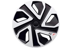 VGORGOR J-Tec Satz Radzierblenden ST 19-Zoll Silber/Schwarz