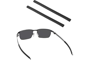 BlazerBuck Zapasowe skarpety do uszu do okularów Oakley Tincup OX3184 / Tincup 0,5 OX5099, Czarny, 0