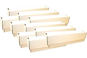 collect-it 10 Riesen Deck-Boxen - Aufbewahrung (weiß) für ca. 10.000 Karten Aller Größen