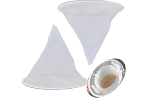 CTFOREST 2 Stück Honig Filter Sieb, Imkerei Honig Filter, Honigsieb Nylon, Es ist für Imker Geeignet und Kann zum Filtern von Verunreinigungen im Honig Verwendet Werden(Nylon)