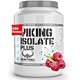 Viking Isolate Plus - Raspberry Flavoured Isolate Protein, 5lbs, 43g protein per scoop