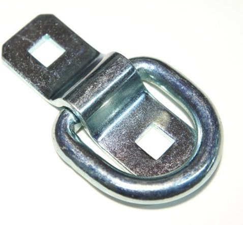 3/8 D Ring Rope Lashing Tie Down f Enclosed Cargo Trailer Pickup (10 Pack) by Harriscos LLC
