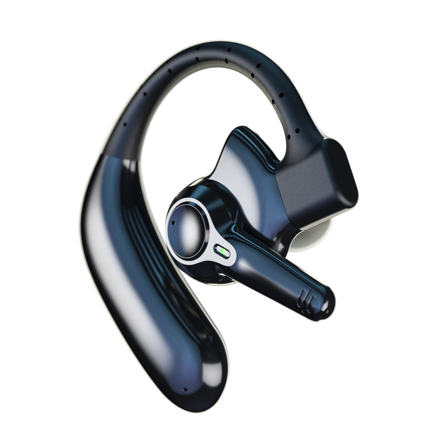 emotal Dual-Mic AI Noise Cancelling Bluetooth Headset for Cell Phones, 10 Days Standby 30Hrs HD Talktime Bluetooth Earpiece I