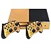 Produktbild Stillshine Xbox ONE Design Folie Aufkleber für Konsole + 2 Controller + Kamera Sticker Skin Set (Glossy Gold)