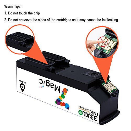 Epson 33 XL Compatible 7Magic Epson T3357 33 XL Cartuchos de tinta compatibles de repuesto para Epson Expression Premiume XP-630 XP-640 XP-635 XP-540 XP-645 XP-830 XP-530 XP-900 B PB C M Y 5 unidades reviews Epson 33 XL Compatible 7Magic Epson T3357 33 XL Cartuchos de tinta compatibles de repuesto para Epson Expression Premiume XP-630 XP-640 XP-635 XP-540 XP-645 XP-830 XP-530 XP-900 B PB C M Y 5 unidades