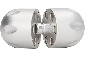 ALOMEJOR Schieber Egler Fidget Magnet Spielzeug Edelstahl Abnehmbare Schieber Egler Haptic Fidget Spielzeug Fidget Slider Spielzeug Zur Linderung von Angst