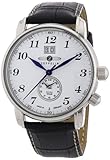 Zeppelin Herren-Armbanduhr XL LZ127 Graf Analog Quarz Leder 76441