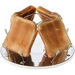 JUSTCAMP Golden Grille-Pain de Camping Pliable - 1 pièce