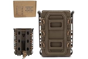 HWZ Tactical 9mm 5.56mm 7.62mm Pistol Magazine Pouch Tactical Fastmag Soft Shell mag Carrier Hunting with Molle