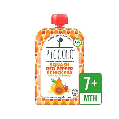 Preisvergleich Produktbild Piccolo Organische Butternut-Kürbis, Paprika & Kichererbse 100G