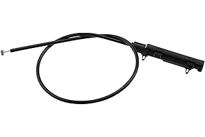YINETTECH 1 PC Cable de Liberación del Capó Central del Motor del Coche Cable de Liberación del Capó 51238218859 821885 Compatible con BMW E46 3 Series 1998 A 2005