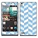 Produktbild Disagu Design Skin für Huawei Ascend P6 Design Folie - Motiv Fishbone Blue 02"
