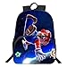 Produktbild Halibaba Anime Schultasche Cartoon Super Mario Rucksack für Jugendliche, Mädchen Rucksack Schultasche, Groß Backpack Kindergarten for Travel