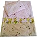 Babies-Island A 2 Piece Bedding Set Pillowcase+Duvet Cover For Baby Toddler To Fit Cot/Cot Bed - Pink Bees - Size : 90x120 cm