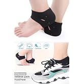 Plantar Fasiit Topuk &Ccedil;orabı Ayak Bileği Ark Desteği Ortez Sporcu &Ccedil;orabı Topuk &Ccedil;atlak &Ccedil;orabı Koruyucu