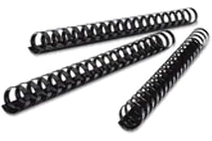 GBC Dorsi plastici 21A 25mm 50pz - Nero - 4028182