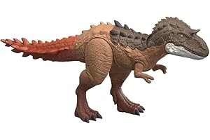 Mattel Jurassic World Grandes embestidas Gorgosaurio Grande Juguete de Figura de Dinosaurio con 2 Funciones de Ataque y evolución, Juego Digital, JKL86