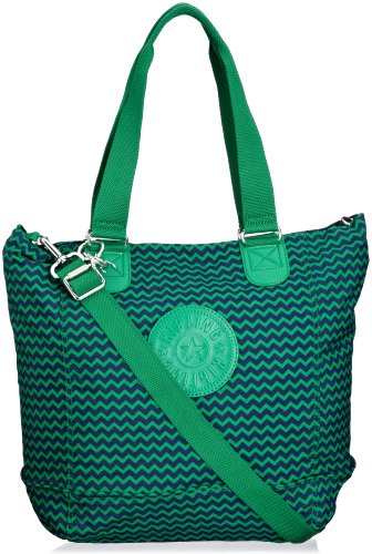 Kipling Women's Shopper Combo Shoulder Bag K12272A52 Chevron Monk C